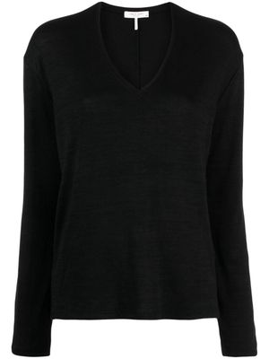 rag & bone Hudson fine-knit sweatshirt - Black
