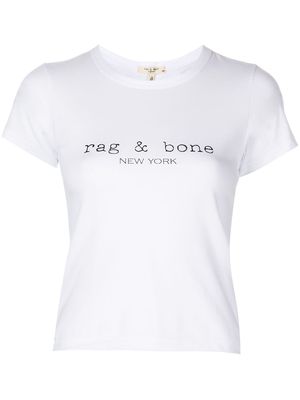 Rag & Bone logo-print T-shirt - White