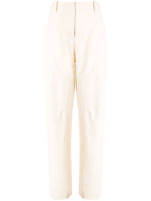 rag & bone Malia straight-leg cargo trousers - Neutrals