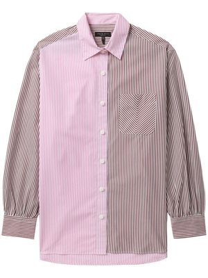 rag & bone Maxine cotton shirt - Pink