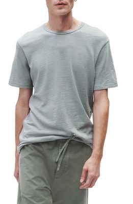 rag & bone Men's Classic Flame Slub Cotton T-Shirt in Dark Mint