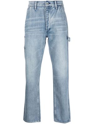 rag & bone mid-rise tapered jeans - Blue