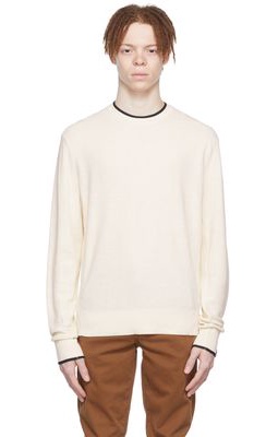 rag & bone Off-White Cotton Sweater