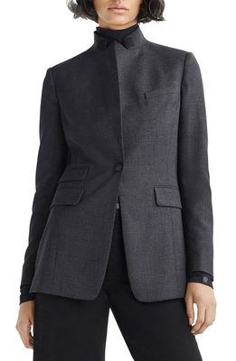 rag & bone Paloma Wool Blazer in Grey Multi