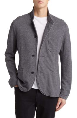 rag & bone Prospect Midweight Cotton Cardigan in Hthrgry