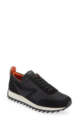 rag & bone Retro Runner Sneaker in Black Suede