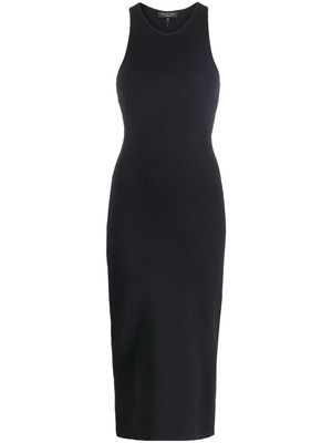 Rag & Bone ribbed-knit sleeveless midi dress - Black