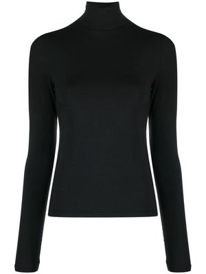 rag & bone roll-neck long-sleeved top - Black