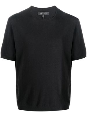 Rag & Bone round-neck short-sleeve top - Black