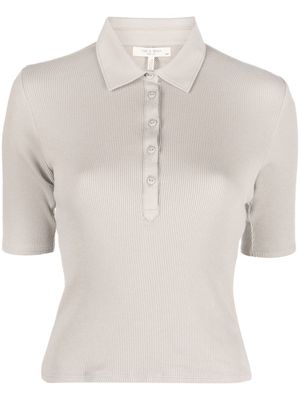 rag & bone short-sleeved polo shirt - Neutrals