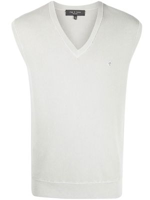 Rag & Bone sleeveless cotton jumper - Grey