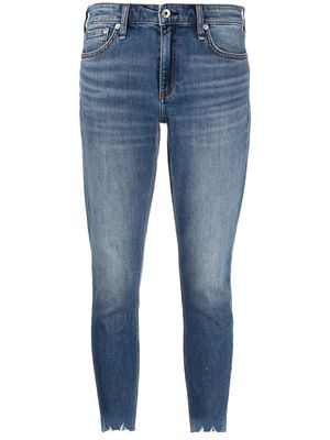 Rag & Bone slim-fit cropped jeans - Blue