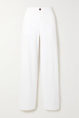 rag & bone - Sofie Linen-blend Wide-leg Pants - White