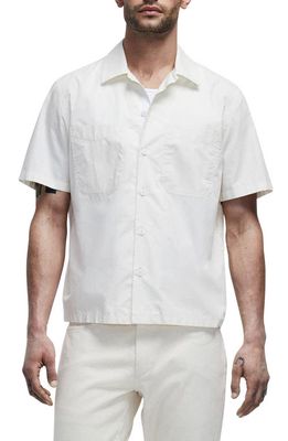 rag & bone Stanton Short Sleeve Camp Shirt in Lily