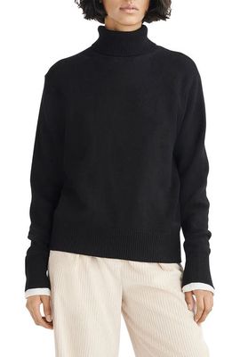 rag & bone Talan Turtleneck Cashmere Sweater in Black