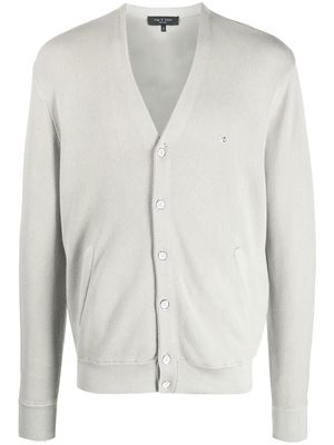 Rag & Bone V-neck cotton cardigan - Grey