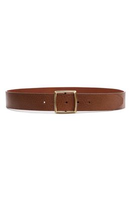 rag & bone Watch Leather Belt in Tan