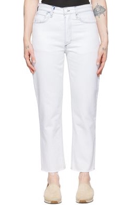 rag & bone White Nina Jeans