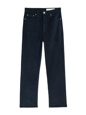 rag & bone Wren corduroy slim-fit trousers - Blue