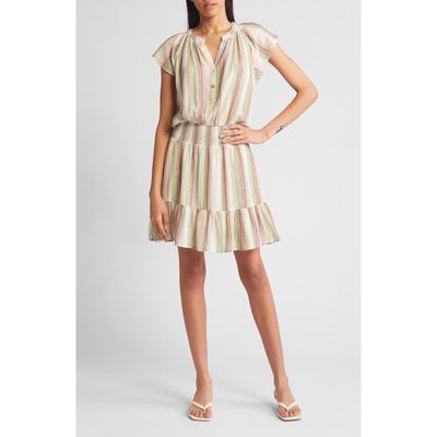 Rails Augustine Stripe Linen Blend Dress in Palais Stripe 