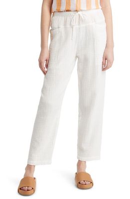 Rails Darby Organic Cotton Pants in White