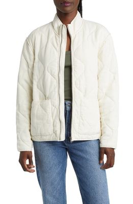 Rails Denver Quilted Jacket in Pearl