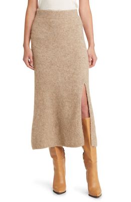 Rails Diana Alpaca Blend Sweater Skirt in Oatmeal