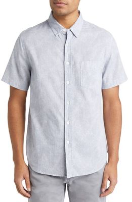 Rails Fairfax Short Sleeve Button-Up Shirt in Amazon Sun Blue