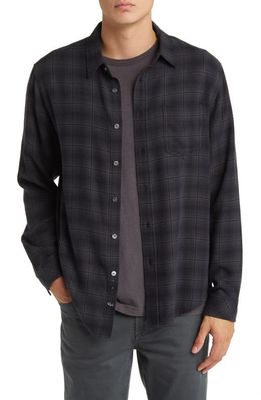Rails Lennox Plaid Button-Up Shirt in Twilight Shadow