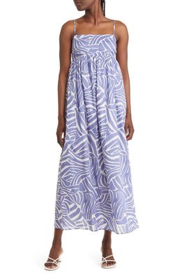 Rails Lucille Wave Print Organic Cotton Sundress in Island Waves