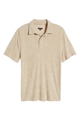 Rails Rhen Terry Cloth Polo in Chickpea