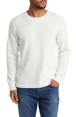 Rails Wade Long Sleeve Thermal T-Shirt in White