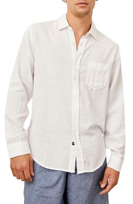 Rails Wyatt Relaxed Fit Solid Button-Up Shirt in White