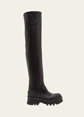 Raina Over-The-Knee Leather Boots