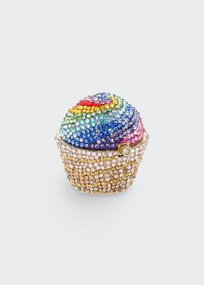 Rainbow Cupcake Pill Box, Multicolor