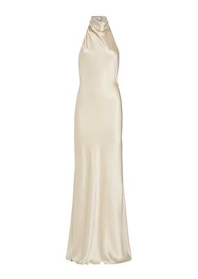 Rainier Silk Sleeveless Gown