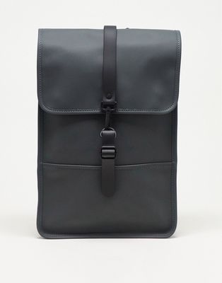 Rains 12800 mini waterproof backpack in slate-Gray