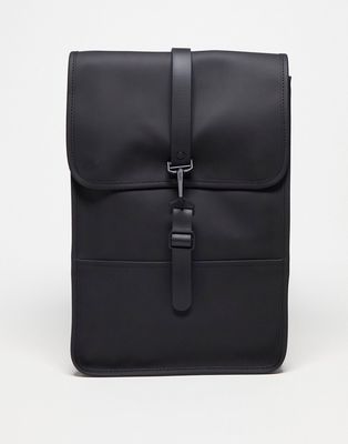 Rains 13020 unisex waterproof mini backpack in black