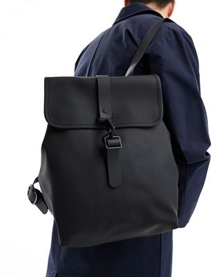Rains Bucket unisex waterproof backpack in black