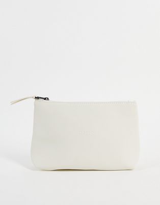 Rains cosmetic Bag in off white