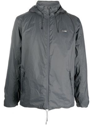 Rains drawstring hooded jacket - Grey
