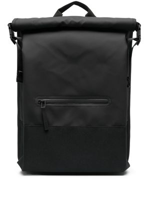 Rains faux-leather backpack - Black