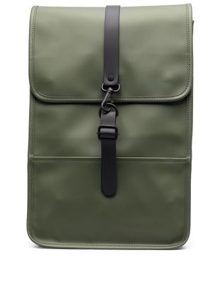 Rains folder-top backpack - Green