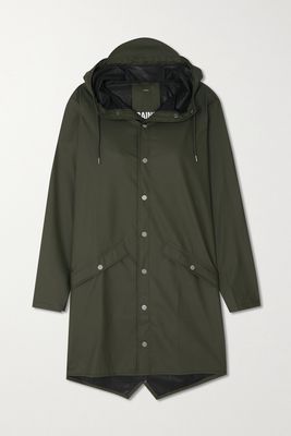 Rains - Hooded Coated-shell Jacket - Green