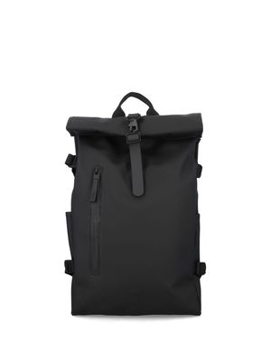 Rains large rolltop backpack - Black