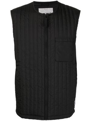 Rains Liner quilted gilet - Black