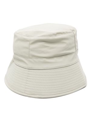 Rains logo-tag bucket hat - Green