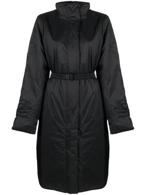 Rains padded mid-length coat - Black