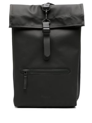 Rains Rolltop Rucksack waterproof backpack - Black