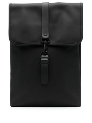 Rains Rucksack carabiner-fastening backpack - Black